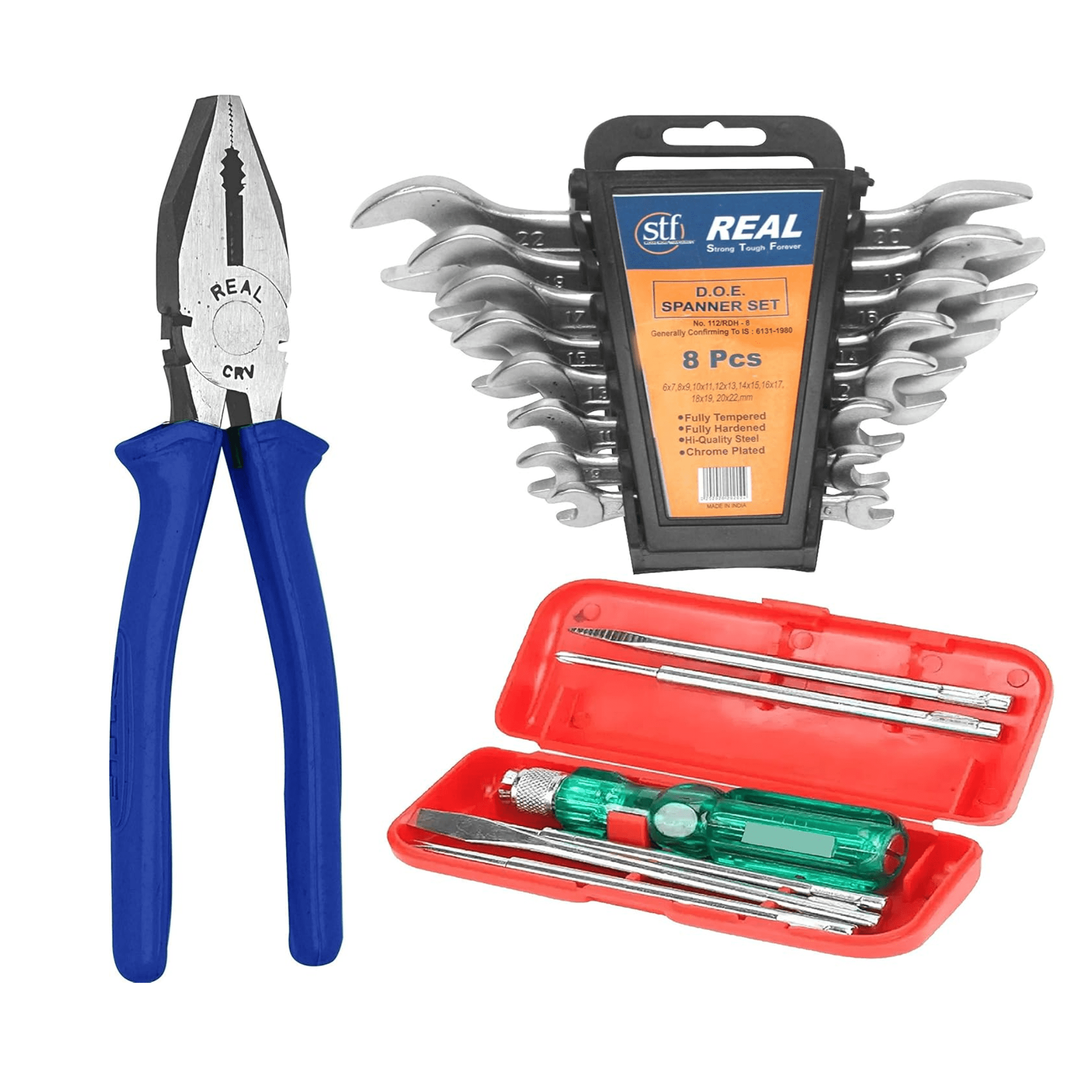 Multiple Hand Tools Real Stf Multi Hand Tool Kit 15 Pc. – Real Hand Tools
